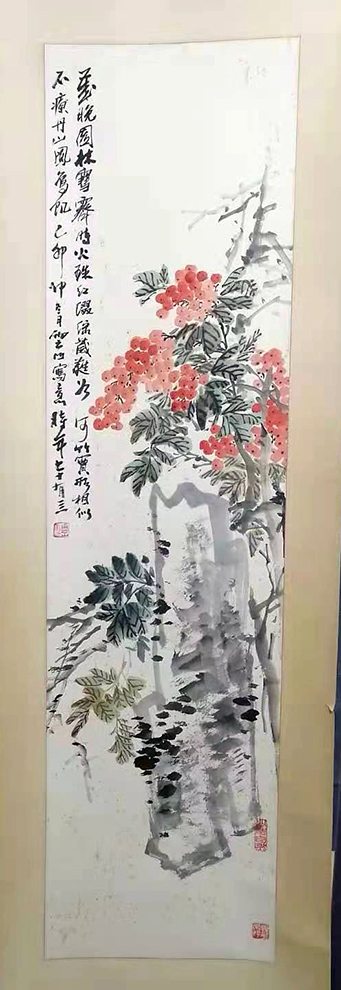 作者：郑棣青&nbsp;花鸟&nbsp;￥：协商&nbsp;单击鼠标查看大图！