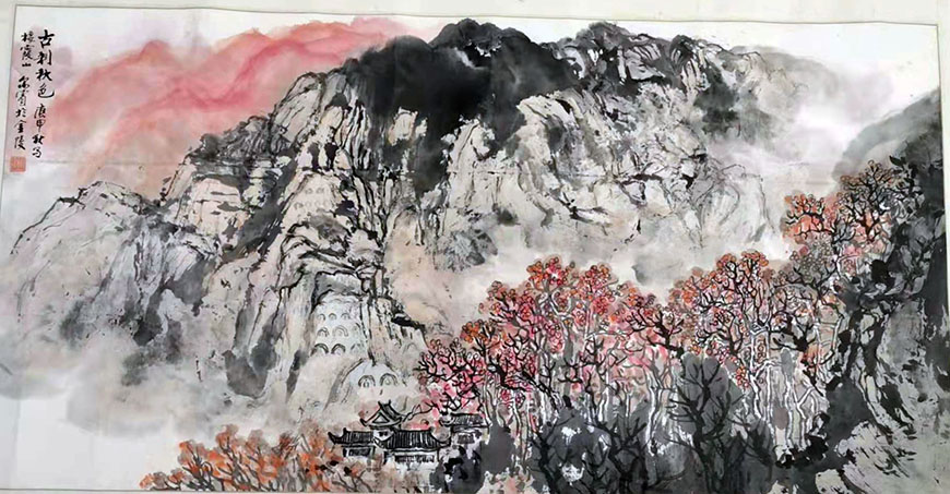 作者：张尔宾&nbsp;山水  &nbsp;￥：协商&nbsp;单击鼠标查看大图！