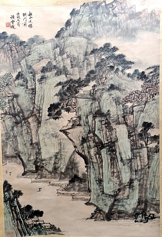 作者：谈云观&nbsp;山水  &nbsp;￥：协商&nbsp;单击鼠标查看大图！