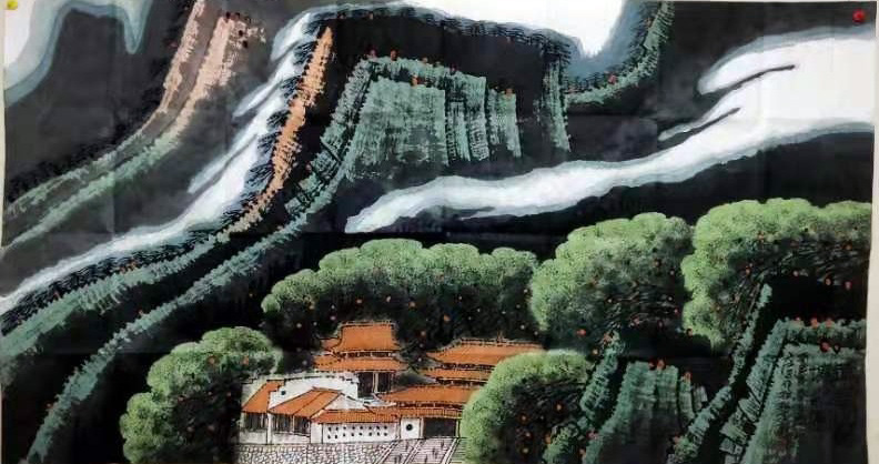 作者：庄利经&nbsp;山水  &nbsp;￥：协商&nbsp;单击鼠标查看大图！