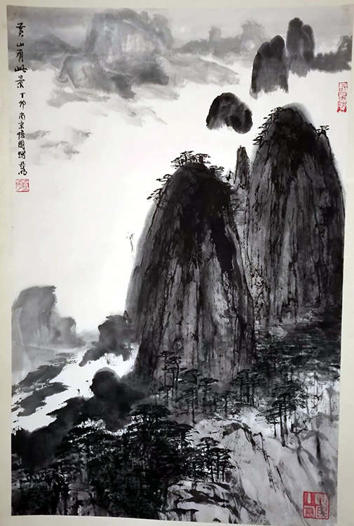 作者：亚明&nbsp;山水  &nbsp;￥：协商&nbsp;单击鼠标查看大图！