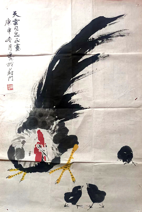 作者：邱受成&nbsp;花鸟&nbsp;￥：协商&nbsp;单击鼠标查看大图！