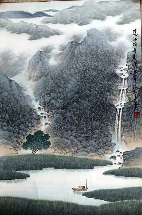 作者：汤知辛&nbsp;山水  &nbsp;￥：协商&nbsp;单击鼠标查看大图！