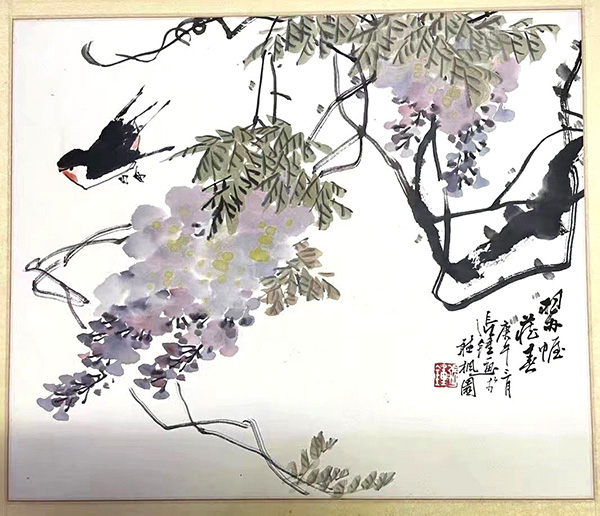 作者：张鐘&nbsp;花鸟&nbsp;￥：协商&nbsp;单击鼠标查看大图！