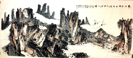 作者：蔡奇良&nbsp;山水  &nbsp;￥：协商&nbsp;单击鼠标查看详细介绍！