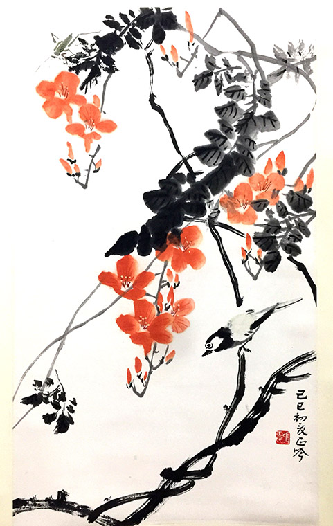 作者：张正吟&nbsp;花鸟&nbsp;￥：协商&nbsp;单击鼠标查看大图！