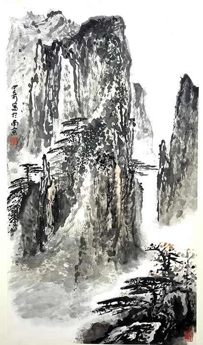 作者：宫中奇&nbsp;山水  &nbsp;￥：协商&nbsp;单击鼠标查看大图！