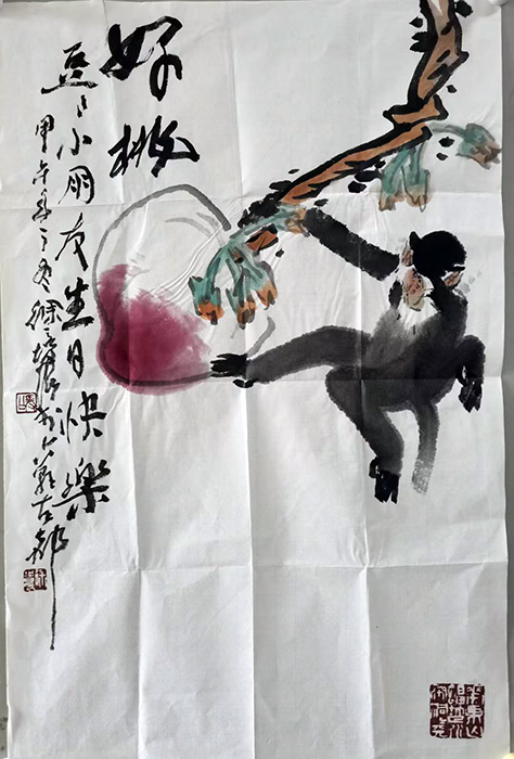 作者：徐培晨&nbsp;花鸟&nbsp;￥：协商&nbsp;单击鼠标查看大图！