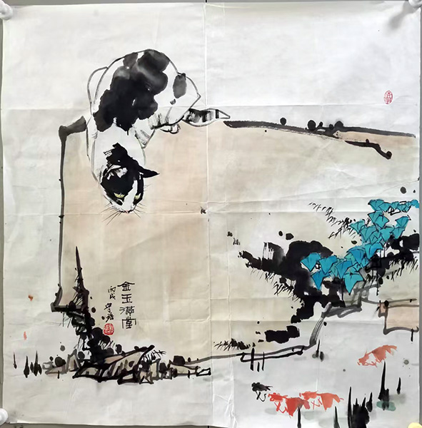 作者：刘守瑶&nbsp;花鸟&nbsp;￥：协商&nbsp;单击鼠标查看大图！