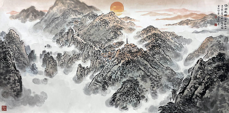 作者：尚君励&nbsp;山水  &nbsp;￥：协商&nbsp;单击鼠标查看大图！