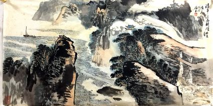 作者：陆一飞&nbsp;山水  &nbsp;￥：协商&nbsp;单击鼠标查看详细介绍！