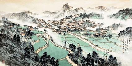 作者：许坚&nbsp;山水 苗寨之春&nbsp;￥：协商&nbsp;单击鼠标查看详细介绍！