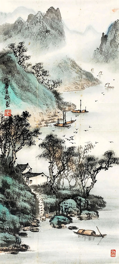 作者：唐秉耕&nbsp;山水  &nbsp;￥：协商&nbsp;单击鼠标查看大图！