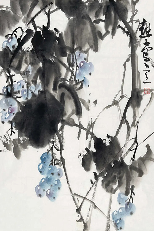 作者：陆越子&nbsp;花鸟&nbsp;￥：协商&nbsp;单击鼠标查看大图！