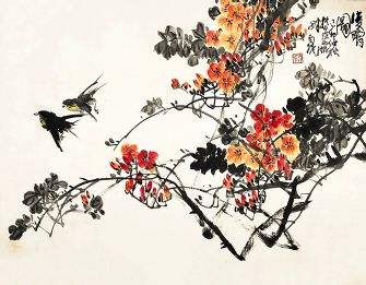 作者：唐雨堤&nbsp;花鸟&nbsp;￥：协商&nbsp;单击鼠标查看详细介绍！