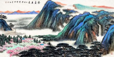 作者：傅瑜明&nbsp;山水  &nbsp;￥：协商&nbsp;单击鼠标查看详细介绍！