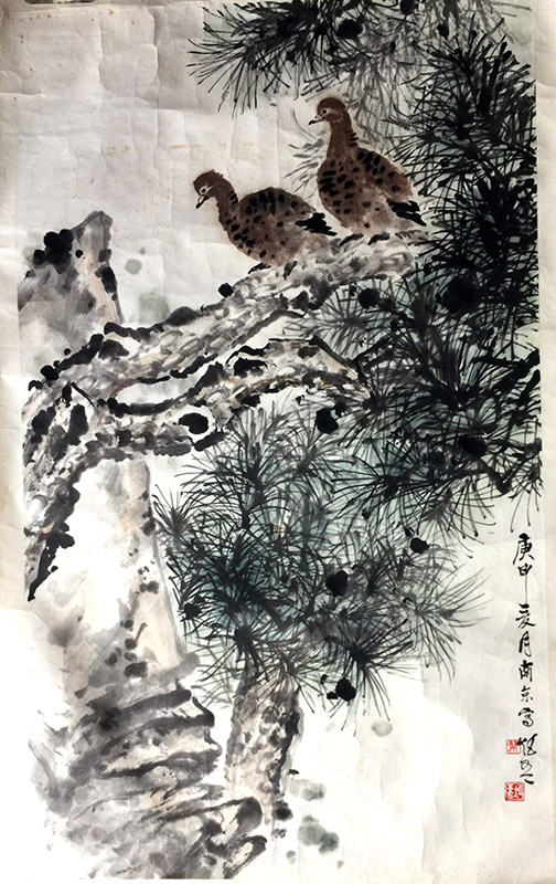 作者：叶矩吾&nbsp;花鸟&nbsp;￥：协商&nbsp;单击鼠标查看大图！