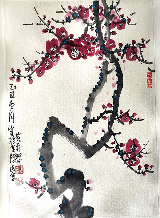 作者：黄养辉&nbsp;花鸟&nbsp;￥：协商&nbsp;单击鼠标查看大图！