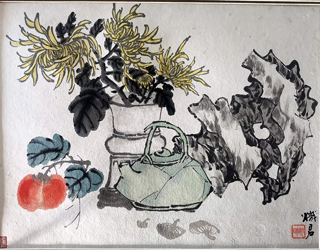 作者：石炽君&nbsp;花鸟  &nbsp;￥：协商&nbsp;单击鼠标查看大图！