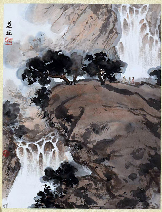 作者：傅益瑶&nbsp;山水&nbsp;￥：协商&nbsp;单击鼠标查看大图！