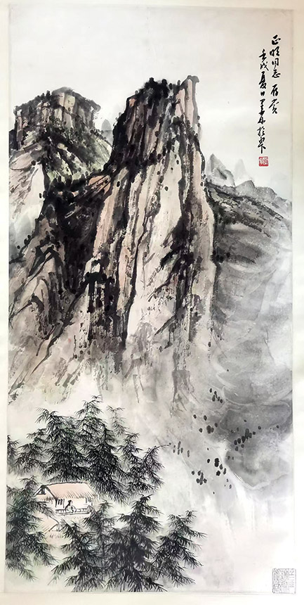 作者：朱墨林&nbsp;山水&nbsp;￥：协商&nbsp;单击鼠标查看大图！