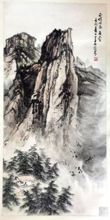 作者：朱墨林&nbsp;山水&nbsp;￥：协商&nbsp;单击鼠标查看详细介绍！