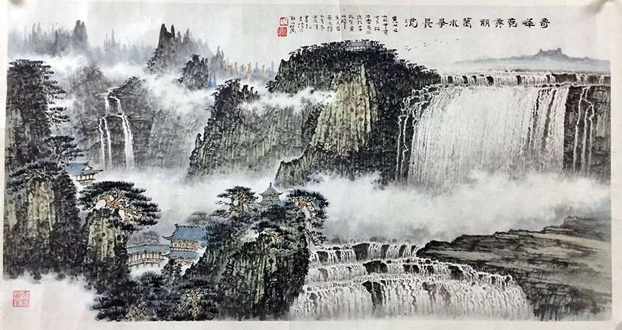 作者：王永顺&nbsp;山水 &nbsp;￥：协商&nbsp;单击鼠标查看大图！