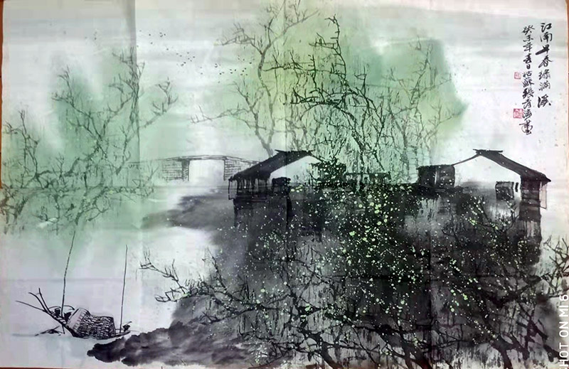 作者：张青涛&nbsp;山水&nbsp;￥：协商&nbsp;单击鼠标查看大图！