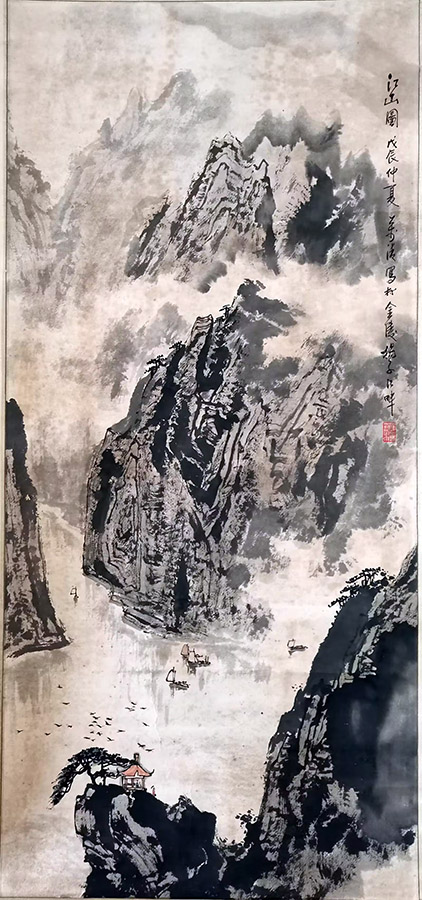 作者：魏万清&nbsp;山水&nbsp;￥：协商&nbsp;单击鼠标查看大图！