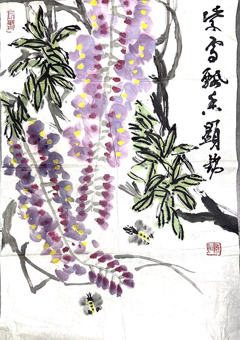 作者：陈显铭&nbsp;花鸟　&nbsp;￥：协商&nbsp;单击鼠标查看大图！