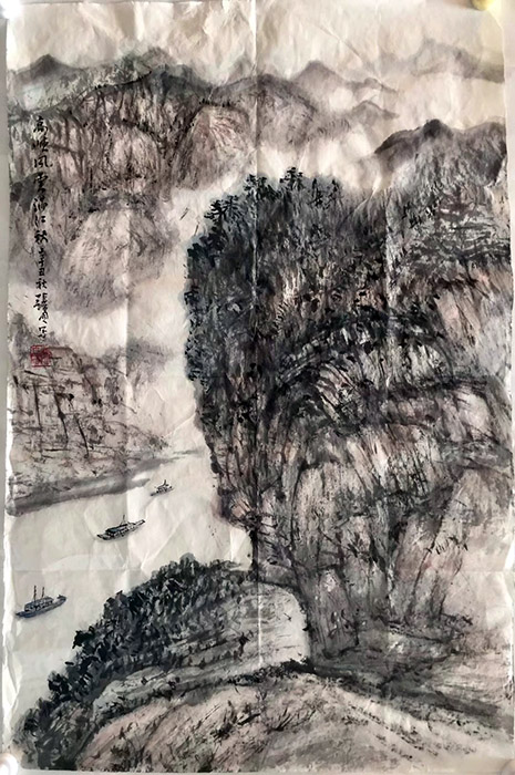 作者：张尔宾&nbsp;山水&nbsp;￥：协商&nbsp;单击鼠标查看大图！