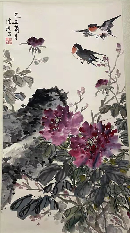 作者：张鐘&nbsp;花鸟&nbsp;￥：协商&nbsp;单击鼠标查看大图！