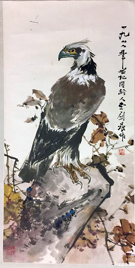 作者：李剑晨&nbsp;花鸟&nbsp;￥：协商&nbsp;单击鼠标查看大图！