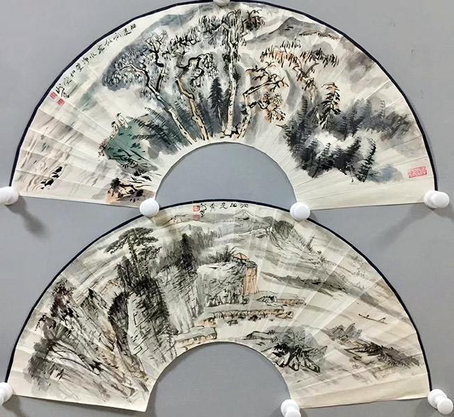 作者：谢伯子&nbsp;山水&nbsp;￥：协商&nbsp;单击鼠标查看大图！