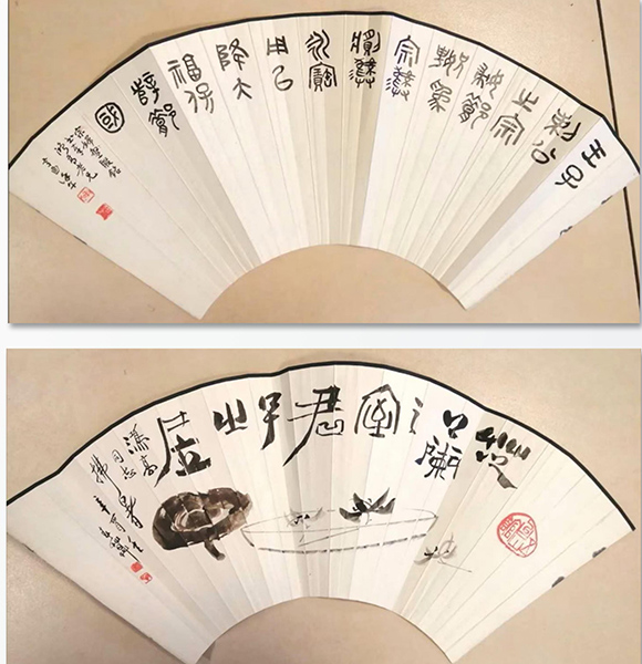 作者：徐利明&nbsp;书法扇面&nbsp;￥：协商&nbsp;单击鼠标查看大图！