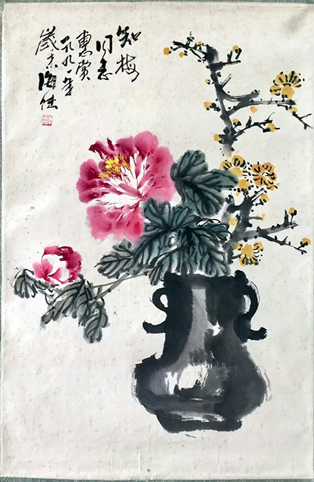 作者：李海陆&nbsp;花鸟 &nbsp;￥：协商&nbsp;单击鼠标查看大图！