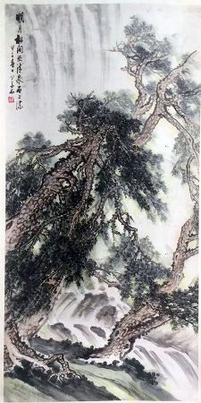 作者：朱墨林&nbsp;山水&nbsp;￥：协商&nbsp;单击鼠标查看详细介绍！