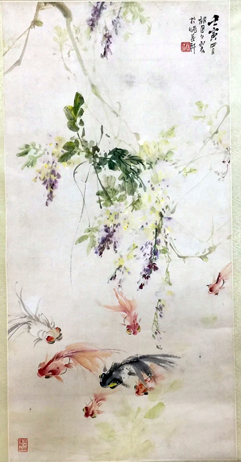 作者：胡国仁&nbsp;花鸟&nbsp;￥：协商&nbsp;单击鼠标查看大图！