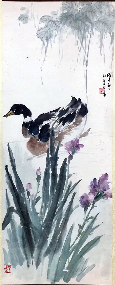 作者：胡国仁&nbsp;花鸟&nbsp;￥：协商&nbsp;单击鼠标查看大图！