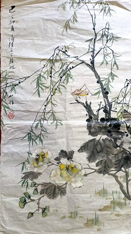 作者：张鐘&nbsp;花鸟&nbsp;￥：协商&nbsp;单击鼠标查看大图！