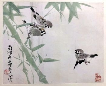 作者：岳石尘&nbsp;花鸟&nbsp;￥：协商&nbsp;单击鼠标查看详细介绍！