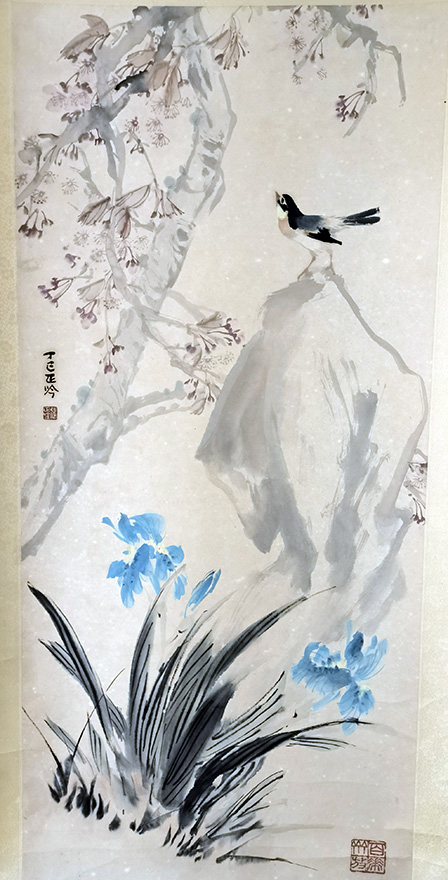 作者：张正吟&nbsp;花鸟&nbsp;￥：协商&nbsp;单击鼠标查看大图！