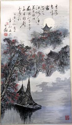 作者：章致中&nbsp;山水&nbsp;￥：协商&nbsp;单击鼠标查看详细介绍！