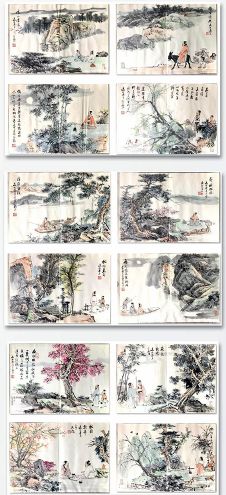 作者：马伯乐&nbsp;人物册页&nbsp;￥：协商&nbsp;单击鼠标查看详细介绍！