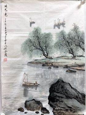 作者：卢星堂&nbsp;山水&nbsp;￥：协商&nbsp;单击鼠标查看详细介绍！