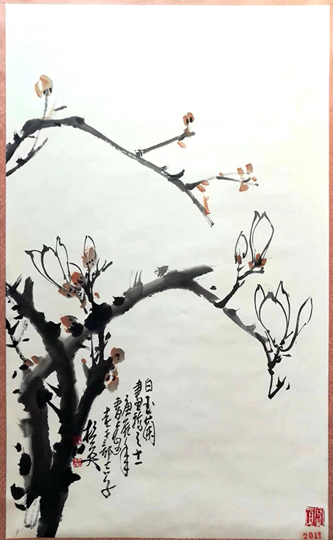 作者：杭英&nbsp;花鸟&nbsp;￥：协商&nbsp;单击鼠标查看大图！