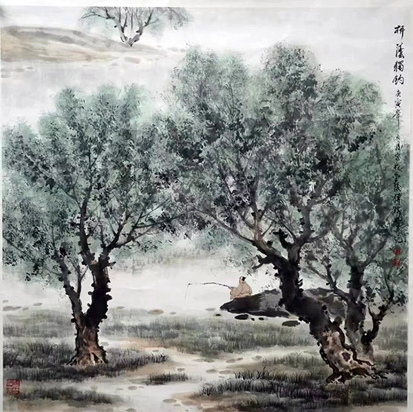 作者：傅瑜明&nbsp;山水&nbsp;￥：协商&nbsp;单击鼠标查看大图！