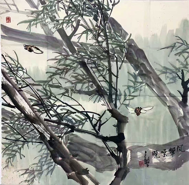 作者：张继馨&nbsp;花鸟 &nbsp;￥：协商&nbsp;单击鼠标查看大图！