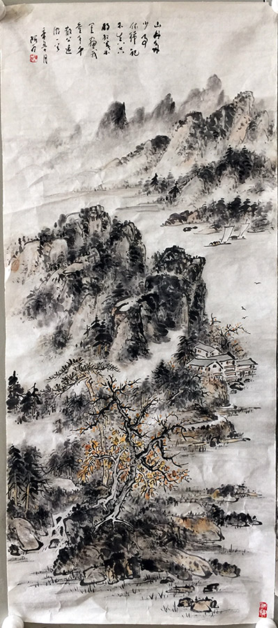 作者：陈小冬&nbsp;山水&nbsp;￥：协商&nbsp;单击鼠标查看大图！