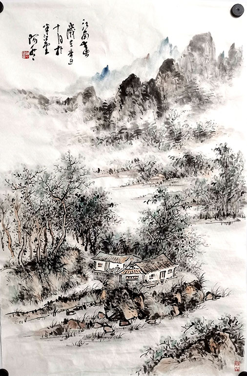 作者：陈小冬&nbsp;山水&nbsp;￥：协商&nbsp;单击鼠标查看大图！